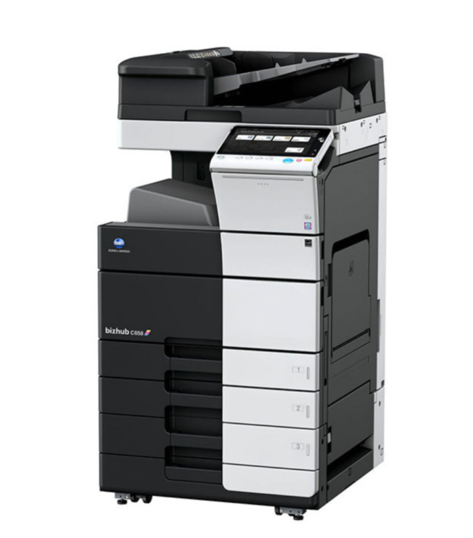Konica Minolta Bizhub C658, Laser, Impression mono N&B, couleur , 1 800 x 600 DPI, A3, 65 pages par minute.