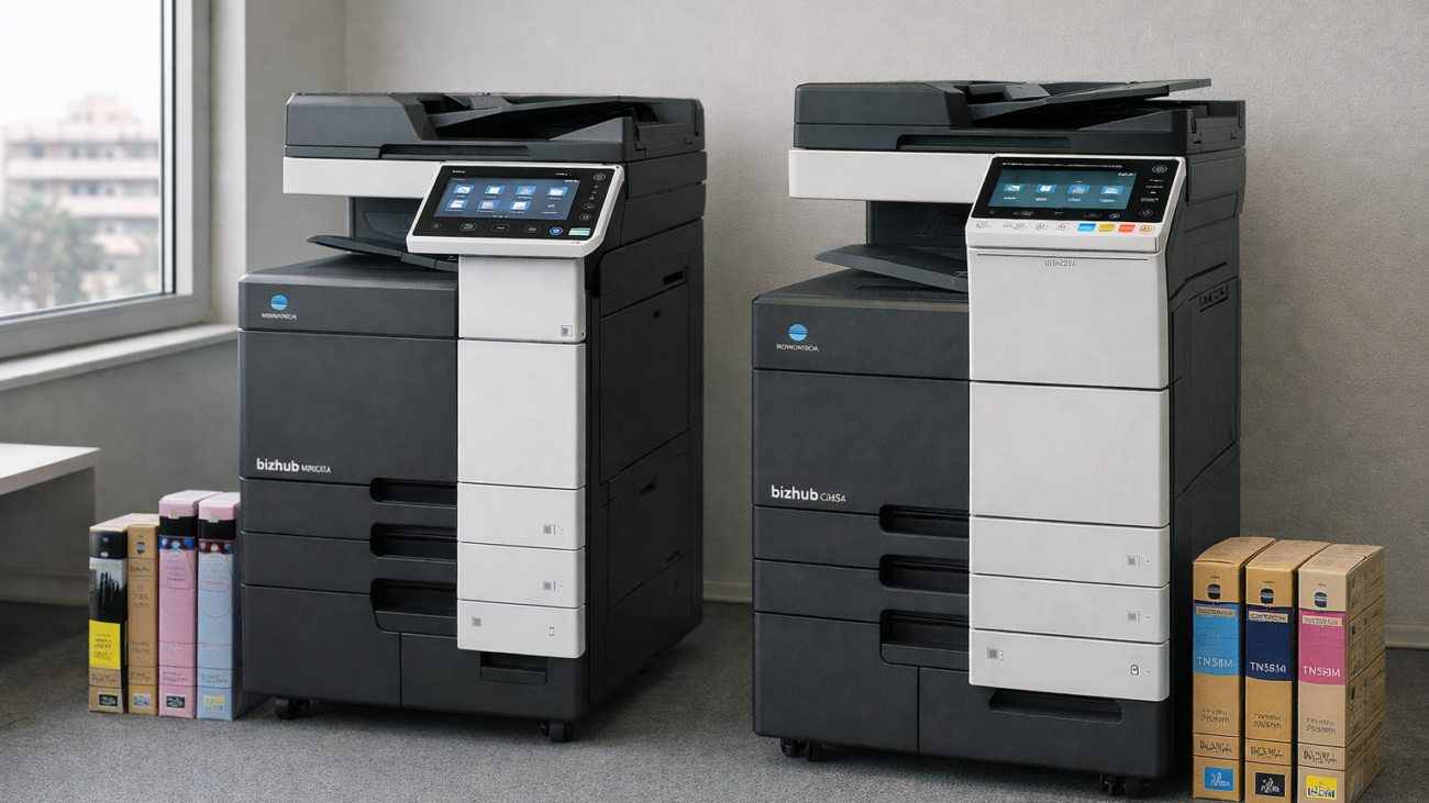 Tout ce qu’il faut pour bien équiper votre bureau en photocopieurs et toners Konica Minolta au Maroc